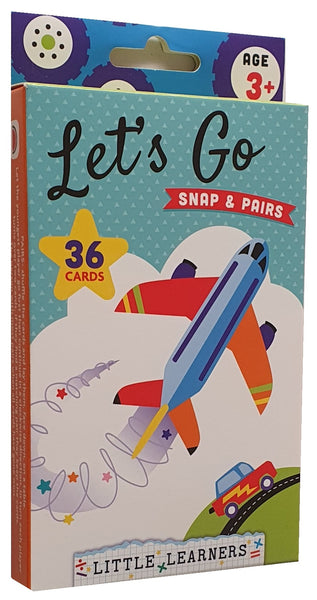 Melon Books Flash Cards - Let's Go Snap and Pairs