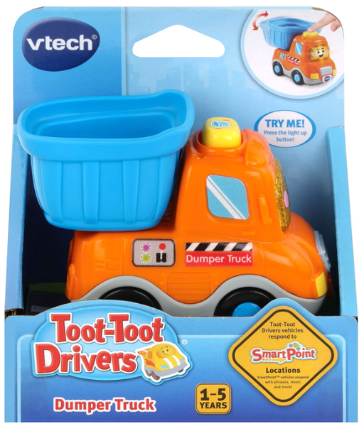 VTech - Toot Toot Driver Vehicle: Orange Dumper Truck