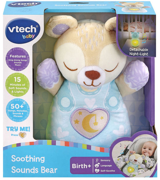 VTech - Baby Soothing Sounds Bear - Blue