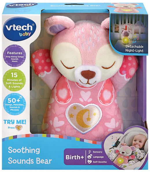 VTech - Baby Soothing Sounds Bear - Pink