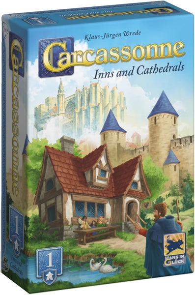 Carcassonne (2025 Refresh Edition): Expansion 1 – Inns & Cathedrals