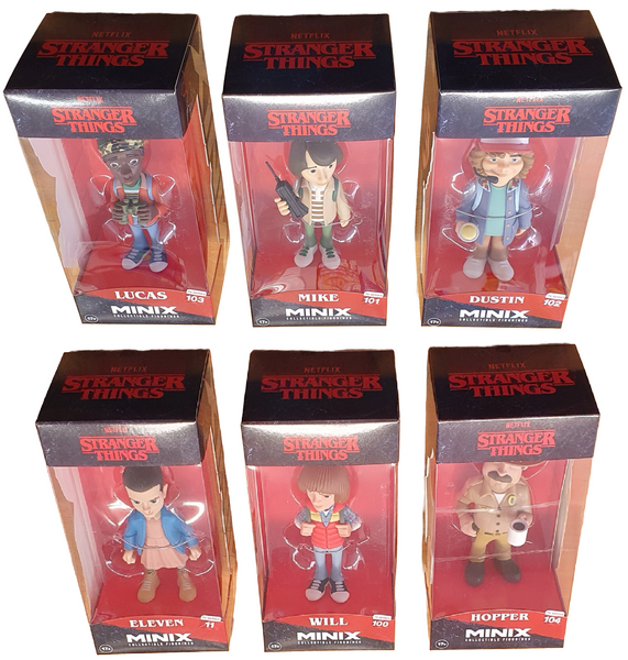 Netlix Stranger Things - Minix Collectible Figurines