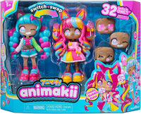 Animakii Fashion Dolls - Candy + Bubble Gum