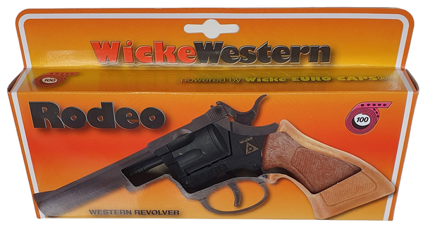 Wild West Paper Caps Plastic Rodeo Revolver
