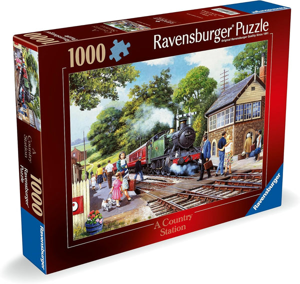 Ravensburger 12001179 A Country Station 1000p Puzzle