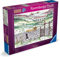 Ravensburger 12001180 Leisure Days No.9, A Country Drive 1000p Puzzle