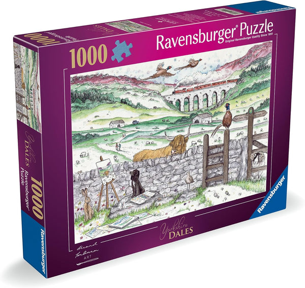Ravensburger 12001180 Leisure Days No.9, A Country Drive 1000p Puzzle