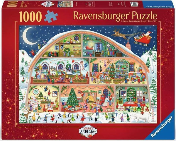 Ravensburger 12001268 Santa's Workshop 1000p Puzzle