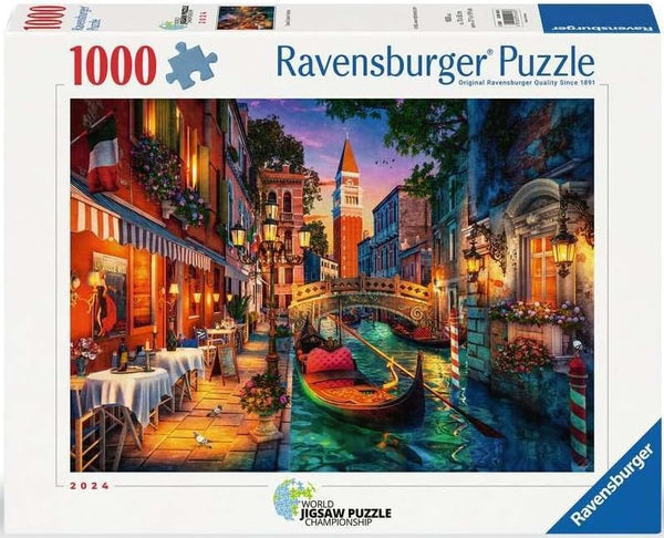 Ravensburger 12001439 Canal Cruise In Venise 1000p Puzzle