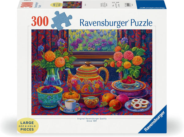 Ravensburger 12001446 Time for Tea, Large Format 300p Puzzle