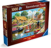 Ravensburger 12001521 A Busy Day on the Canal 1000p Puzzle