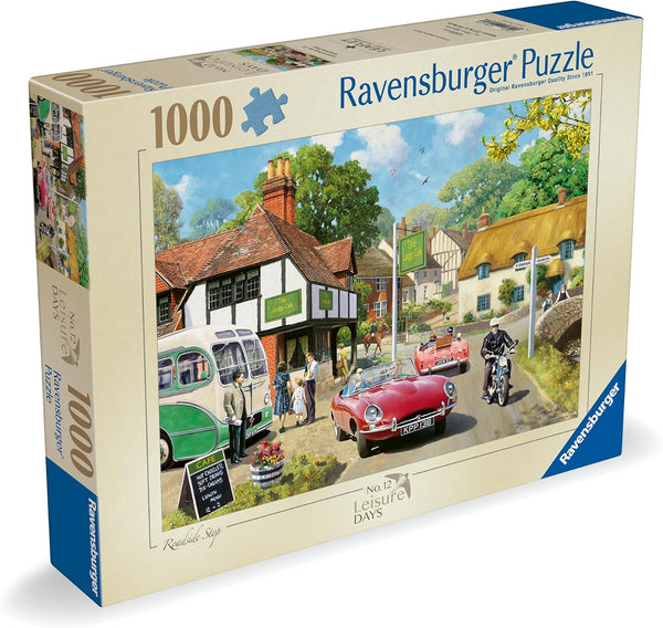 Ravensburger 12001572 Leisure Days No.12 - Roadside Stop 1000p Puzzle