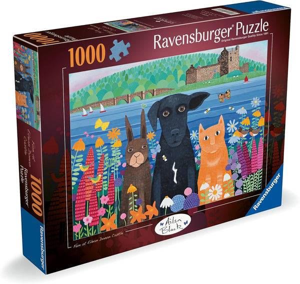 Ravensburger 12001575 Fun At Eilean Donan Castle 1000p Puzzle