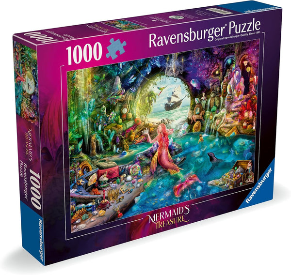 Ravensburger 12001577 Mermaid's Treasure 1000p Puzzle