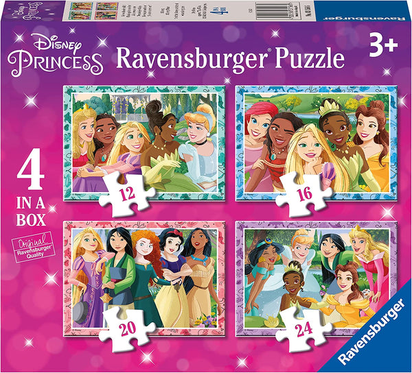 Ravensburger 03156 Disney Princess 4 in a Box Puzzle