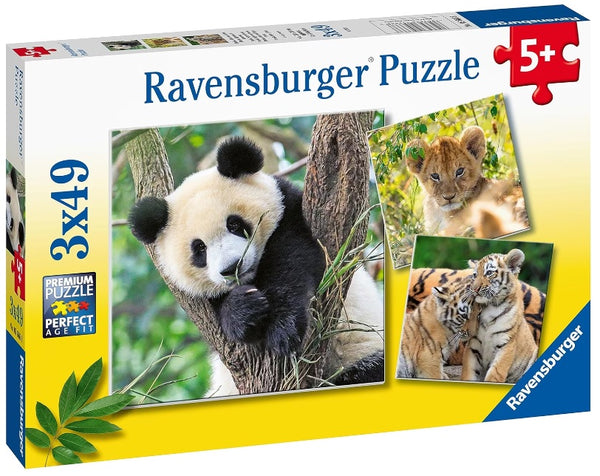 Ravensburger 05666 Wildlife 3X49p Puzzle