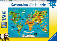 Ravensburger 13287 Animal World Map 150p Puzzle