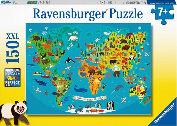Ravensburger 13287 Animal World Map 150p Puzzle