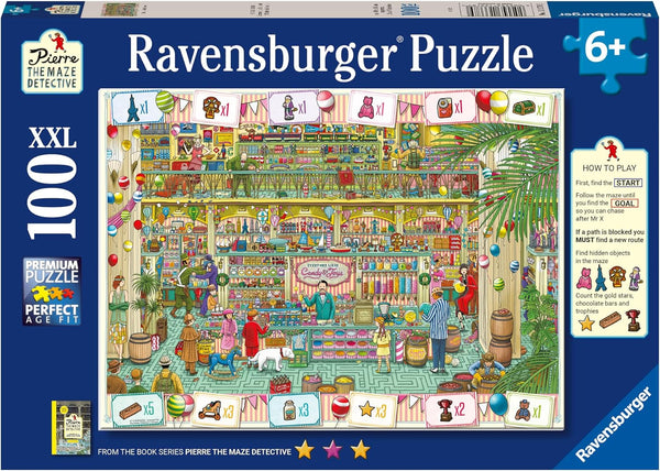 Ravensburger 13378 Pierre The Maze Detective The Candy Store 100p Puzzle