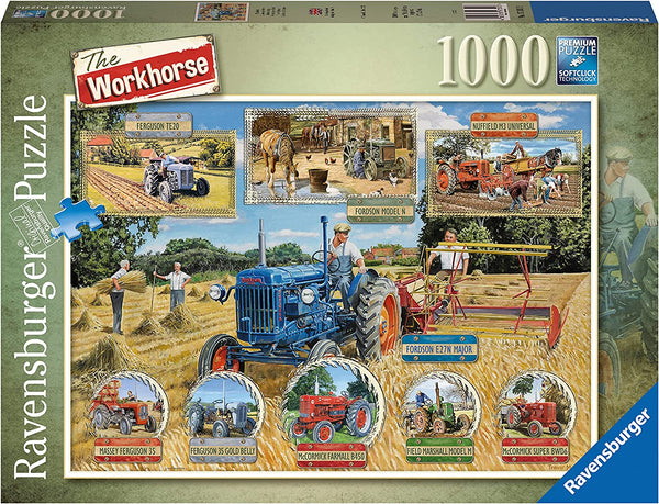 Ravensburger 17301 The Workhorse 1000p Puzzle