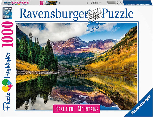 Ravensburger 17317 Beautiful Mountains - Aspen, Colorado 1000p Puzzle