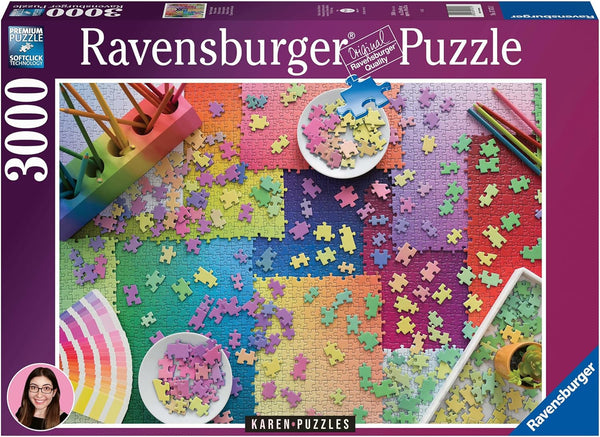 Ravensburger 17471 Puzzles On Puzzles 3000p Puzzle