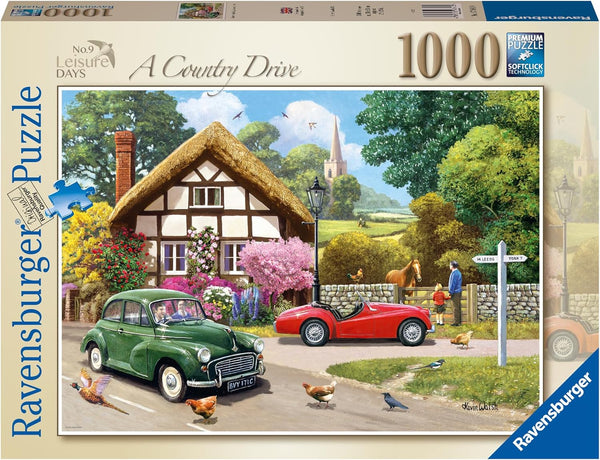 Ravensburger 17641 Leisure Days No.9 A Country Drive 1000p Puzzle