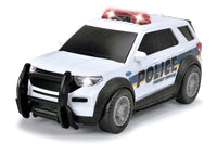 Dickie Toys 203712019 Ford Interceptor Police Car with Light and Sound