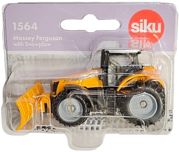 Siku 1564 1:87 Massey Ferguson with Snowplow