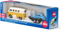 Siku 2567 Volkswagen T1 with Trailer and Beetle