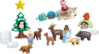 Playmobil 70297 1.2.3. JUNIOR: Advent Calendar Snowy Christmas