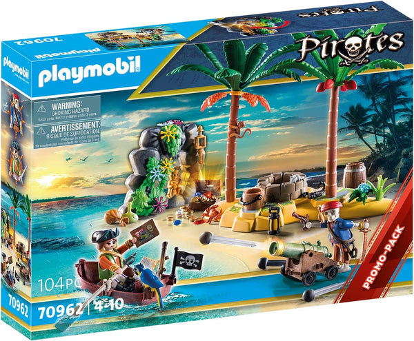 Playmobil 70962 Pirate Treasure Island with Rowboat