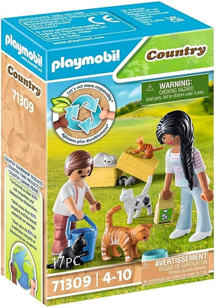 Playmobil 71309 Cat Family