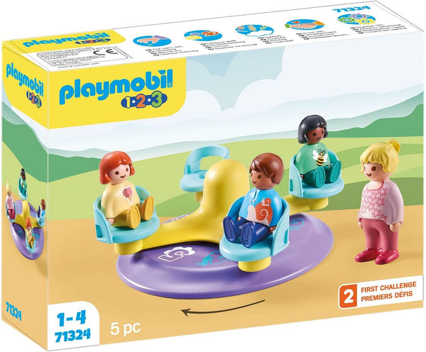 Playmobil 1.2.3. 70324 Number-Merry-Go-Round