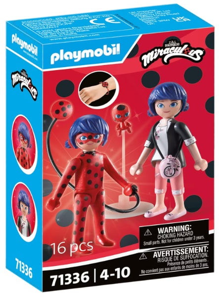 Playmobil 71336 Miraculous: Marinette & Ladybug