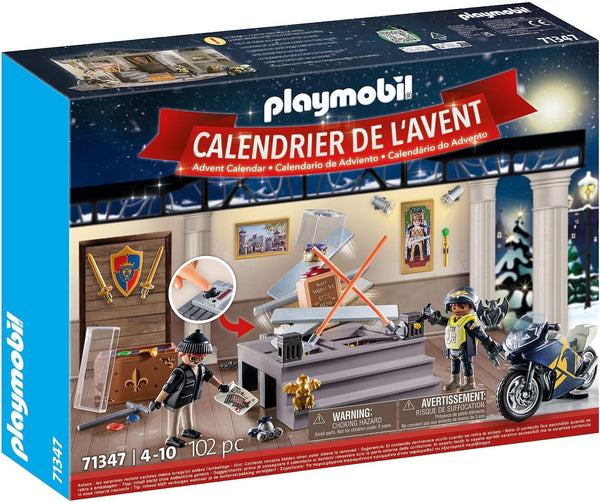 Playmobil 71347 Advent Calendar - Police Museum Theft