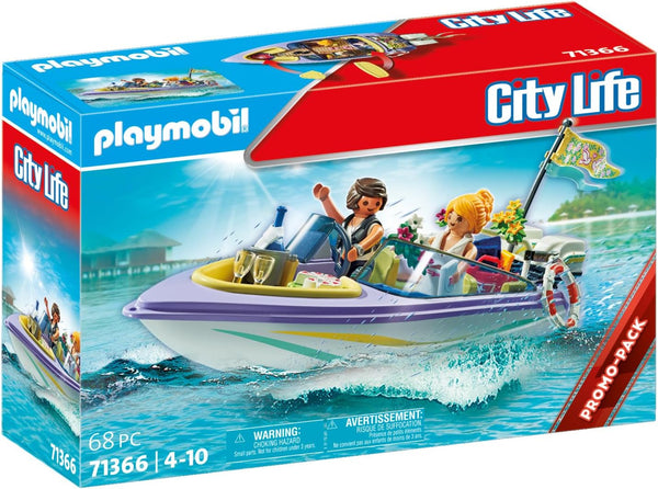 Playmobil 71366 Honeymoon Speedboat Trip