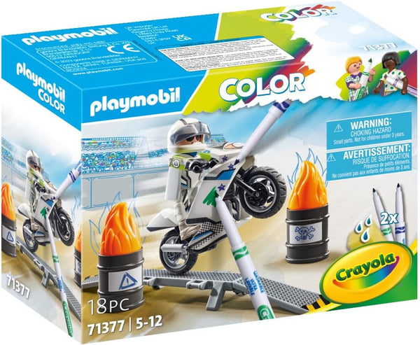 Playmobil 71377 PLAYMOBIL Color: Motorbike