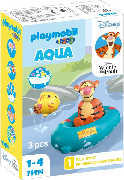 Playmobil 71414 1.2.3 Aqua & Disney: Tigger's Rubber Boat Rid