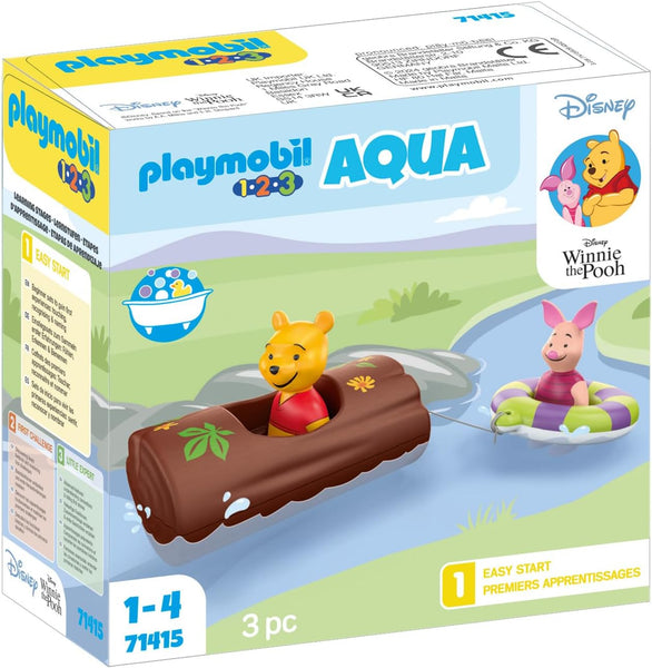 Playmobil 71415 1.2.3 Aqua & Disney: Winnie's & Piglet's Water Adventure