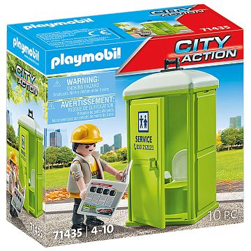 Playmobil 71435 Portable Toilet