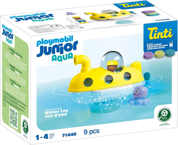 Playmobil 71440 1.2.3 JUNIOR: Aqua & Tinti Colorful Submarine