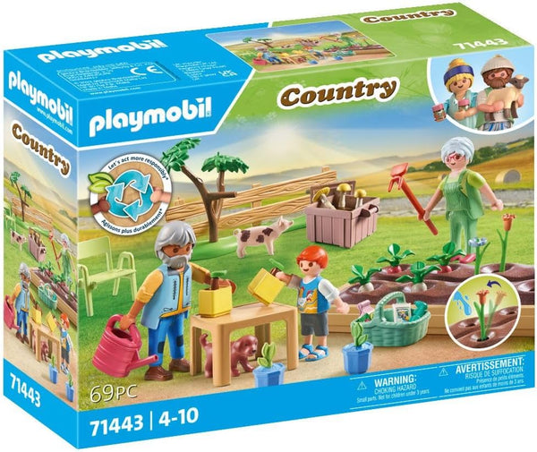 Playmobil 71443 Vegetable garden with grandparents