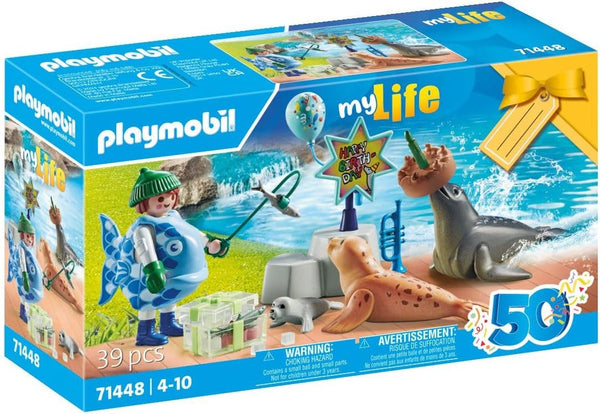 Playmobil 71448 Keeper with Animals
