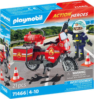 Playmobil 71466 Fire Motorcycle