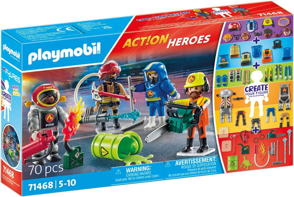 Playmobil 71468 My Figures: Fire Rescue