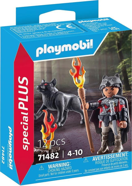 Playmobil 71482 Warrior with Wolf