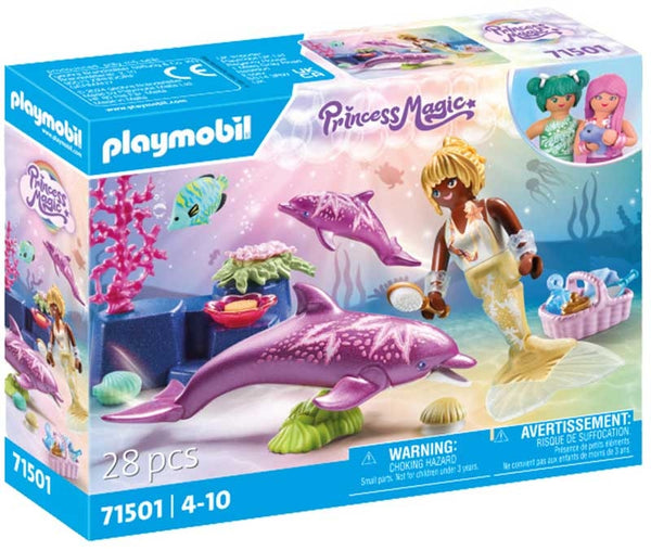 Playmobil 71501 Mermaid with Dolphins