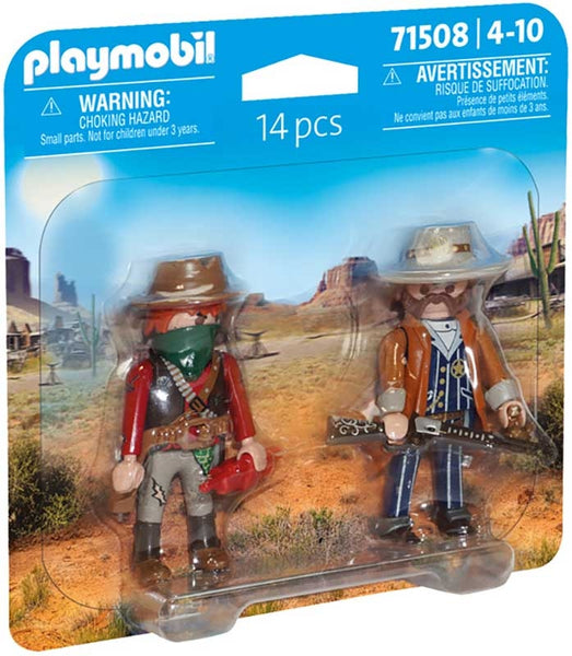 Playmobil 71501 Bandit and Sheriff Duo Pack
