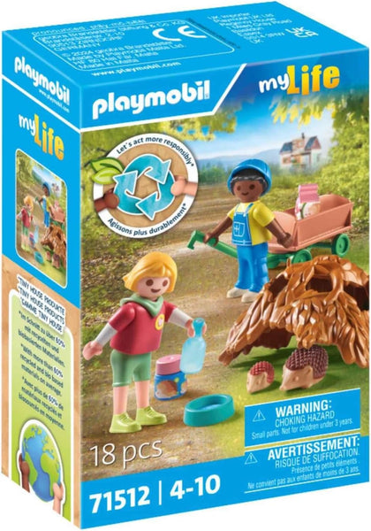 Playmobil 71512 Children with Hedgehog family